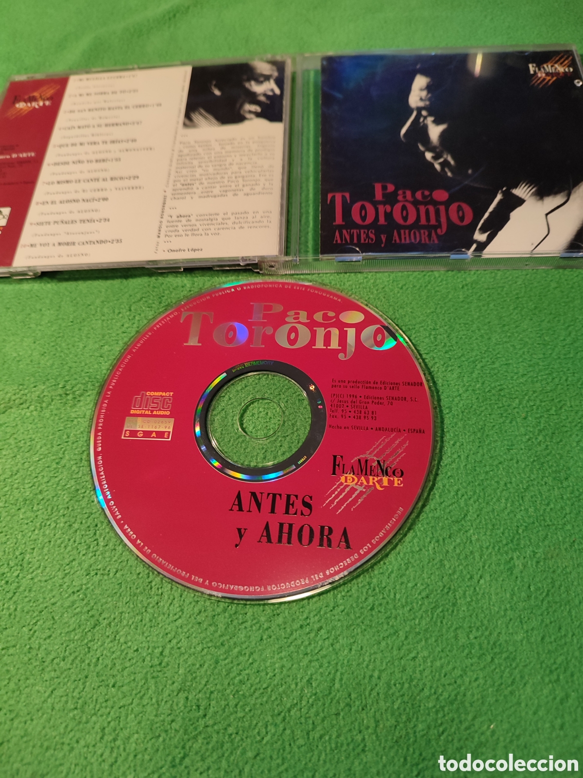 CDs de m&uacute;sica: Paco Toronjo - Antes y ahora - Foto 2