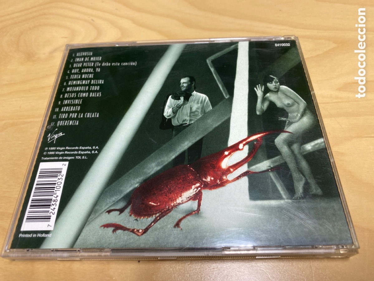CDs de m&uacute;sica: Luis Eduardo Aute - Alevos&iacute;a - Foto 2