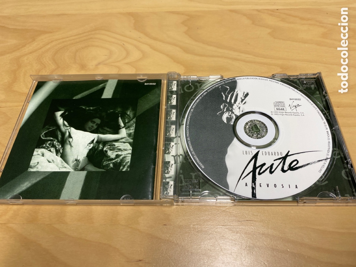CDs de m&uacute;sica: Luis Eduardo Aute - Alevos&iacute;a - Foto 3