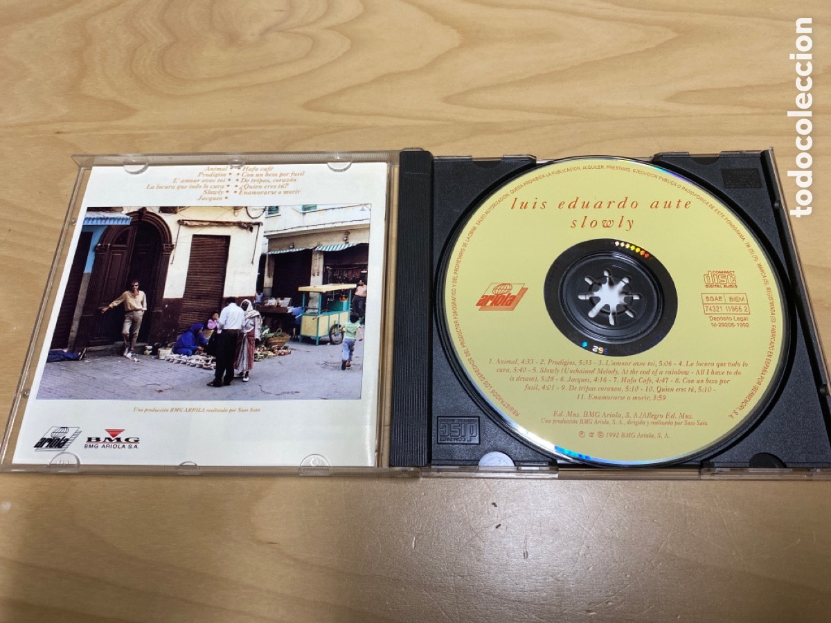 CDs de m&uacute;sica: Luis Eduardo Aute - Slowly - Foto 3