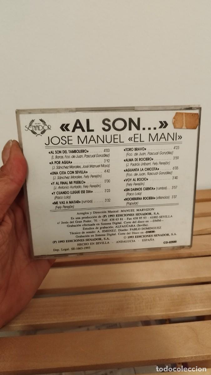 CDs de m&uacute;sica: Jos&eacute; Manuel el Mani,al Son.Cd - Foto 4