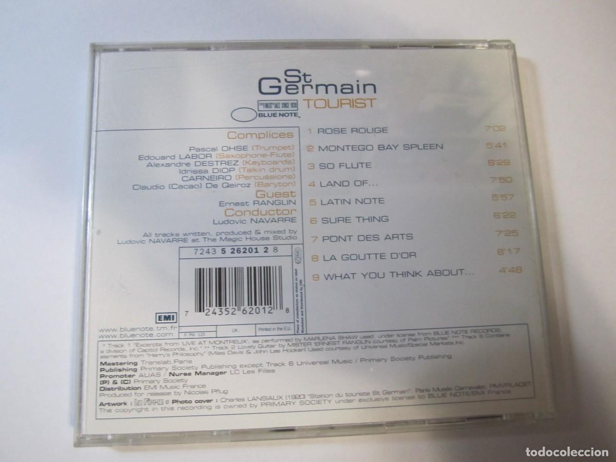 CDs de m&uacute;sica: cd st germain tourist - Foto 3