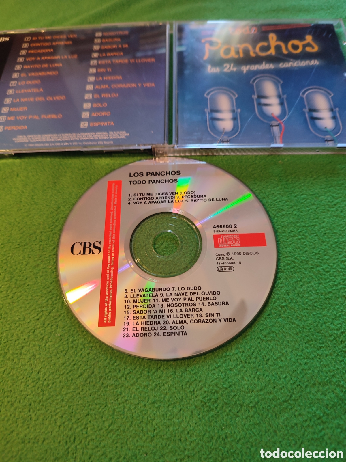 CDs de m&uacute;sica: Los Panchos - Todo Panchos - Foto 2