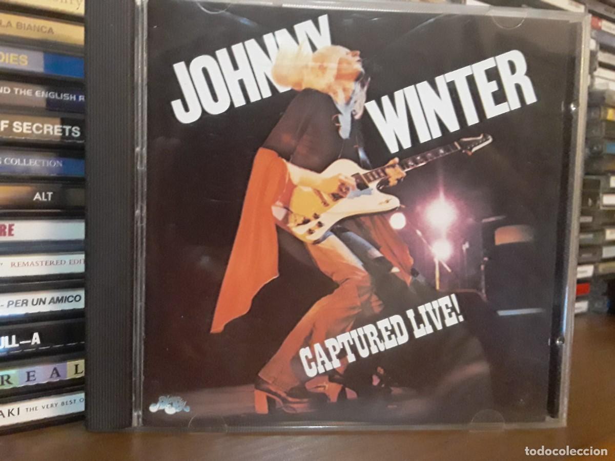 CDs de m&uacute;sica: Johnny Winter &lrm;&ndash; Captured Live! - cd - Foto 1
