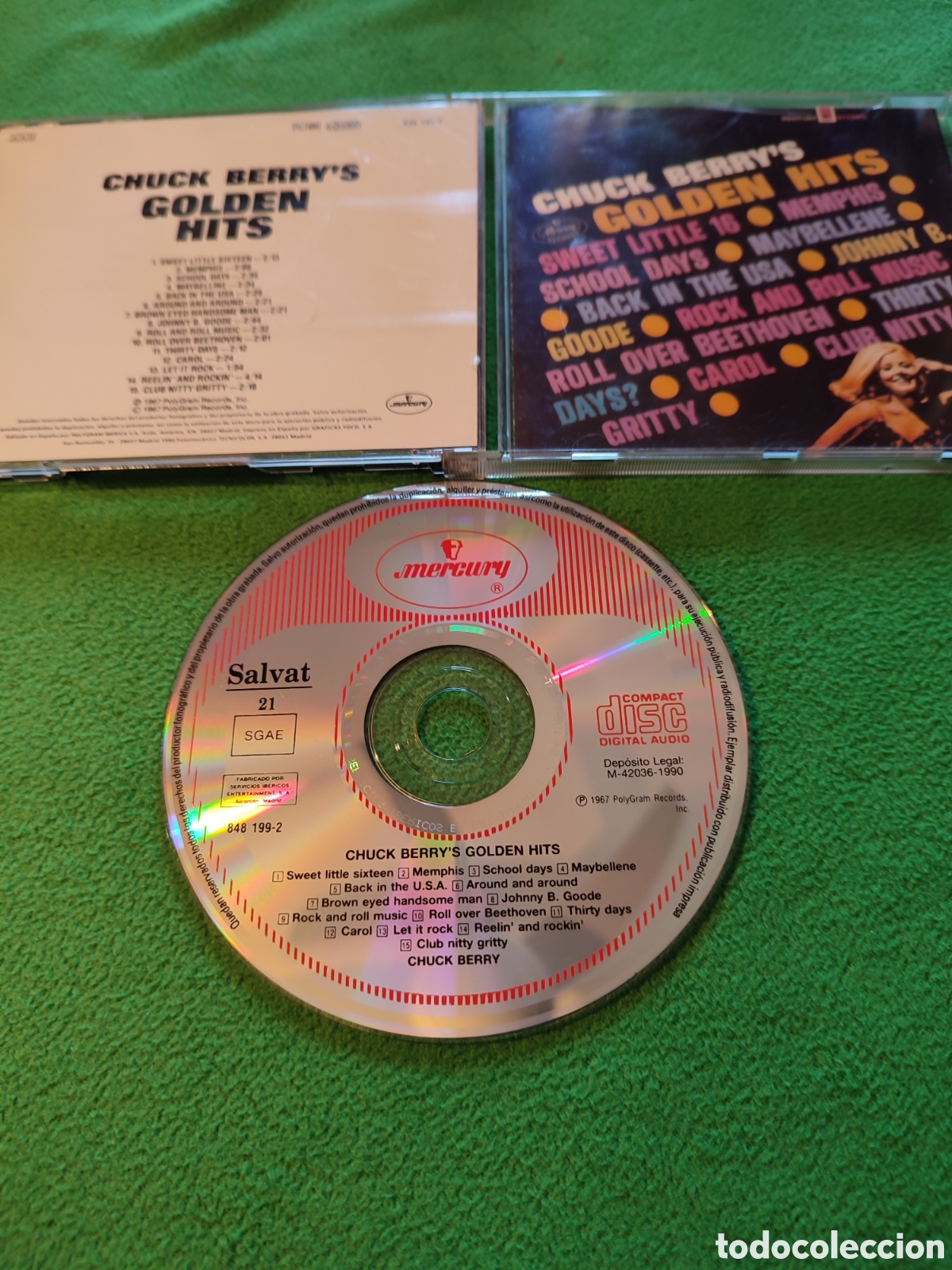 CDs de m&uacute;sica: Chuck Berry - Golden Hits - Foto 2