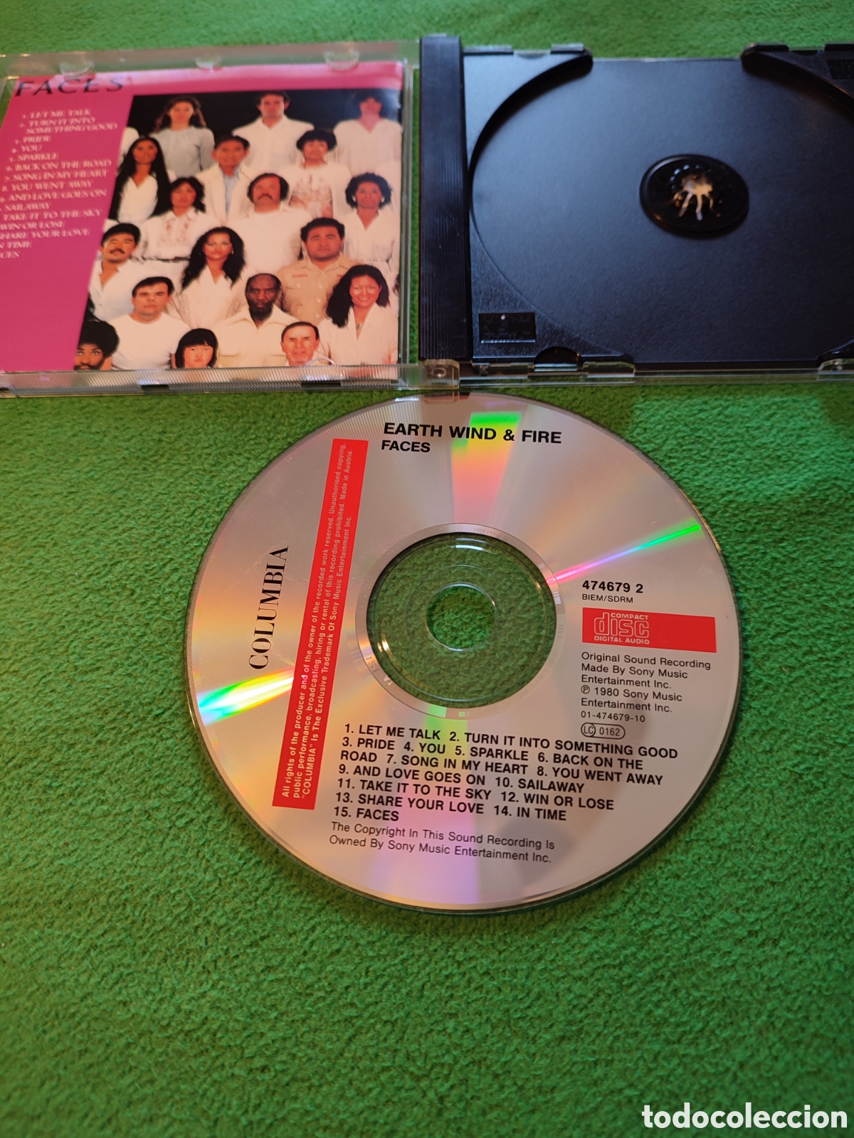 CDs de m&uacute;sica: Earth, Wind, & Fire - Faces - Foto 2