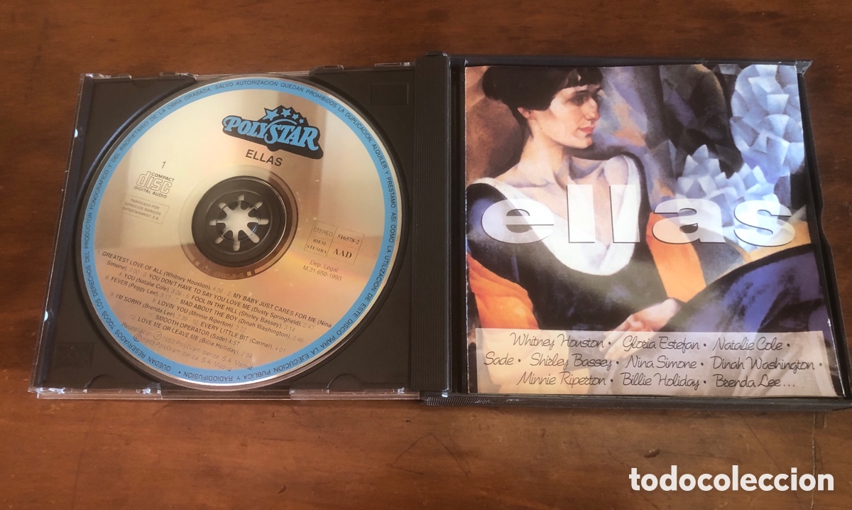 CDs de m&uacute;sica: Ellas doble cd musica - Foto 2