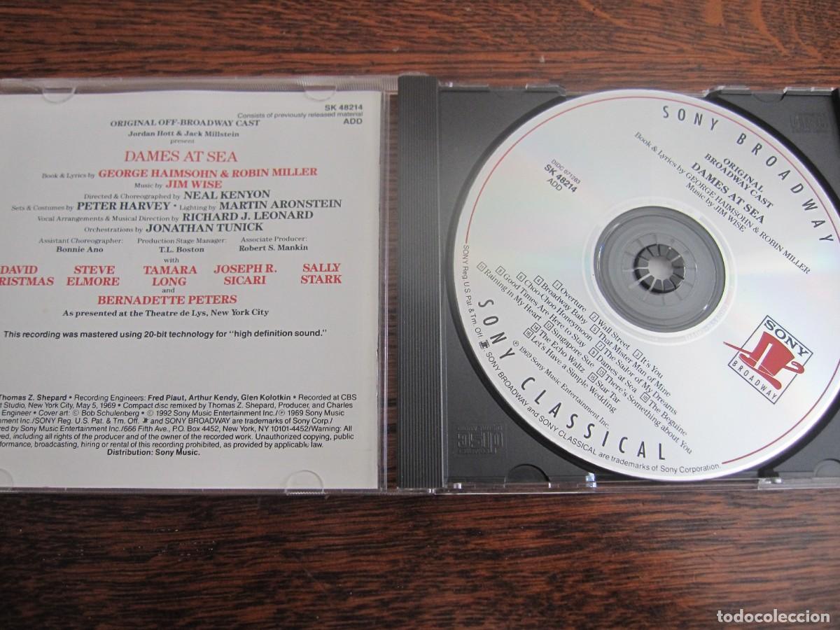 CDs de m&uacute;sica: DAMES AT SEA - Original Off-Broadway Cast - Foto 2