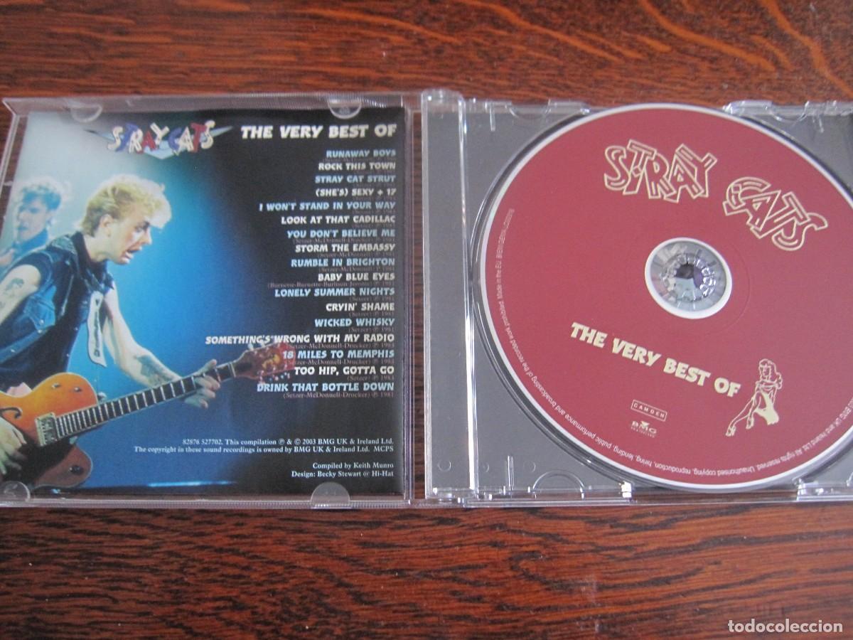 CDs de m&uacute;sica: STRAY CATS &acute;The very best of` - Foto 2