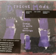 CD di Musica: DEPECHE MODE - CD + DVD - SONGS OF FAITH AND DEVOTION (1993) COLLECTORS EDITION