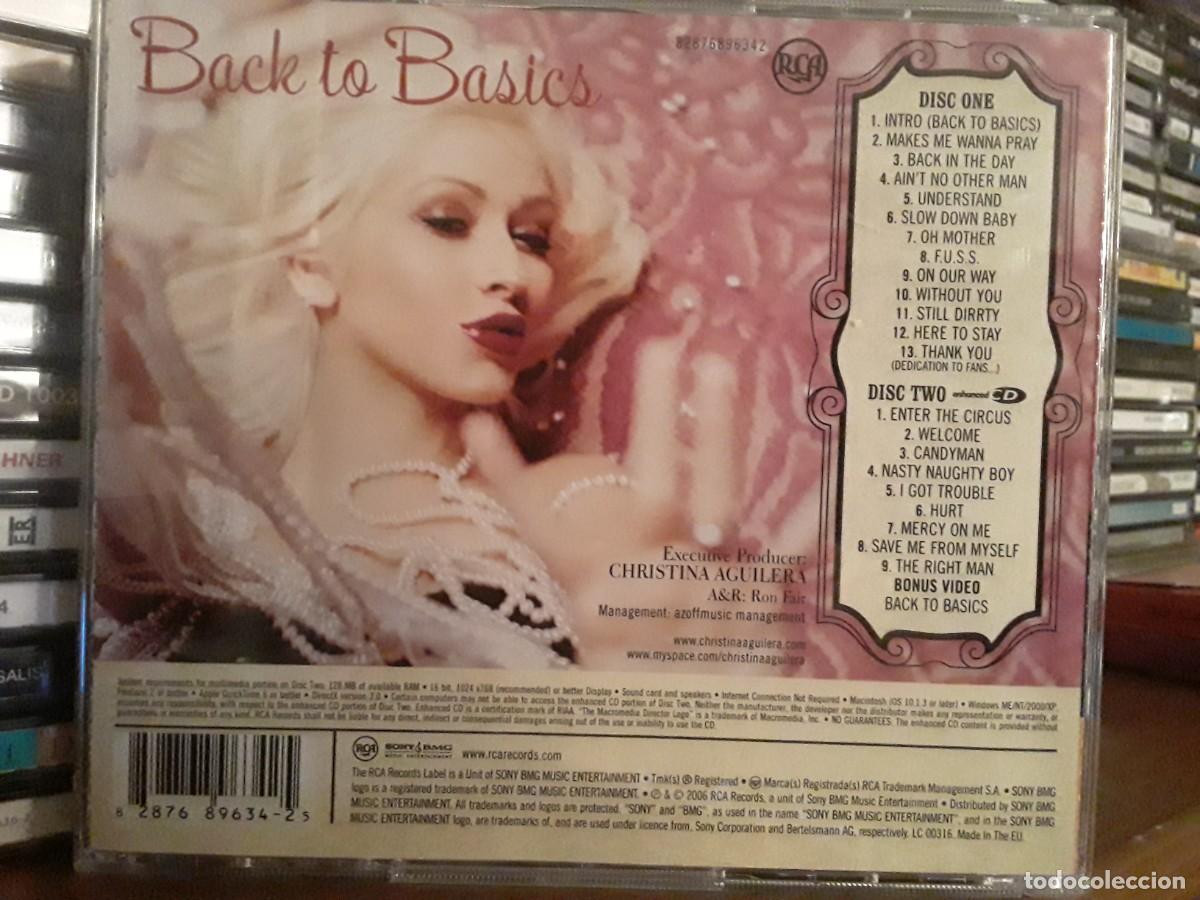 CDs de m&uacute;sica: Christina Aguilera &lrm;&ndash; Back To Basics - 2cd - Foto 2