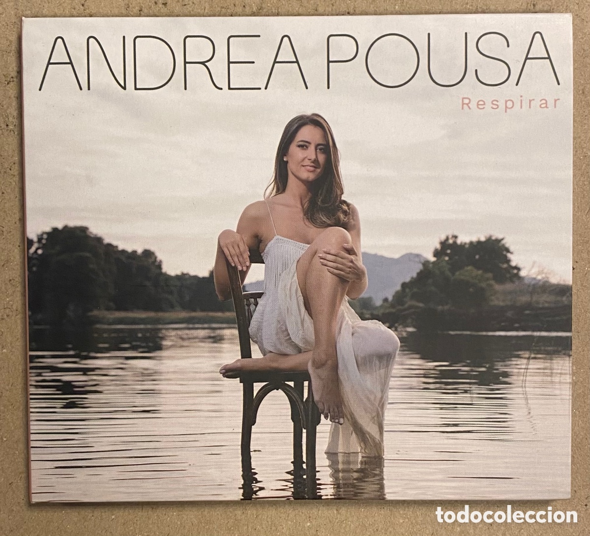 CDs de m&uacute;sica: CD DIGIPACK. ANDREA POUSA &ldquo;RESPIRAR&rdquo; (QUEIMAN E POUSA 2017) - Foto 1