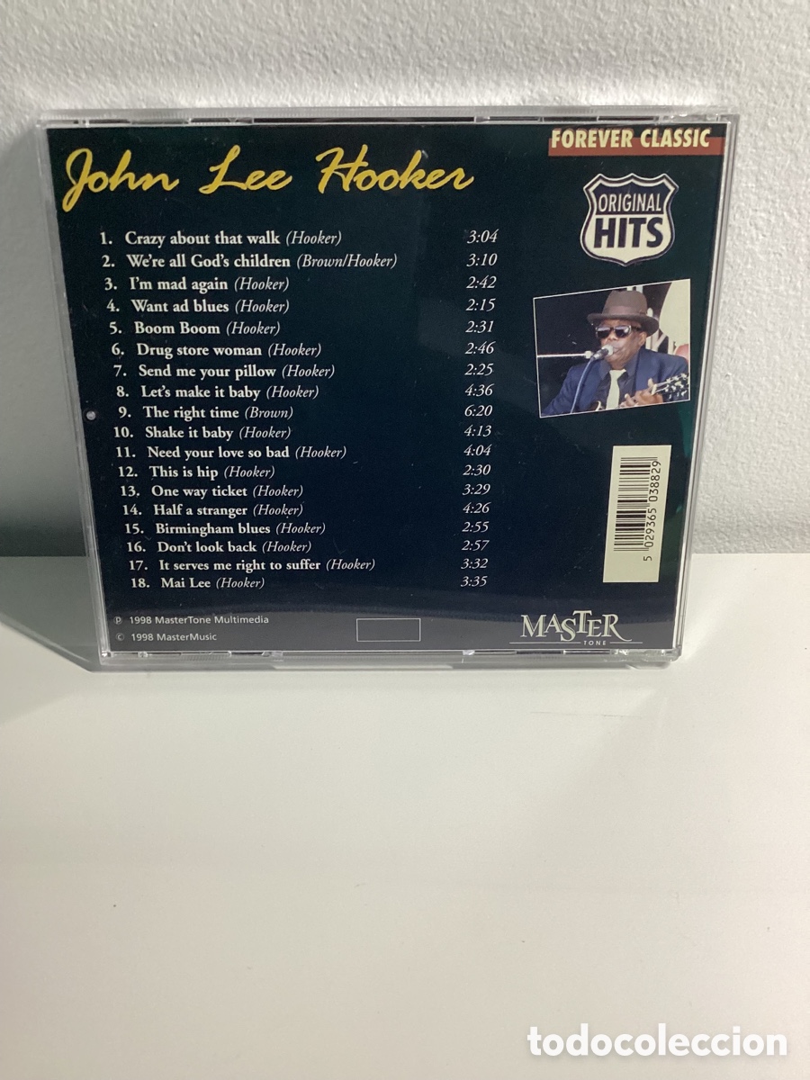 CDs de m&uacute;sica: John Lee Hooker - Forever Classic - Cd 1998 - Foto 2