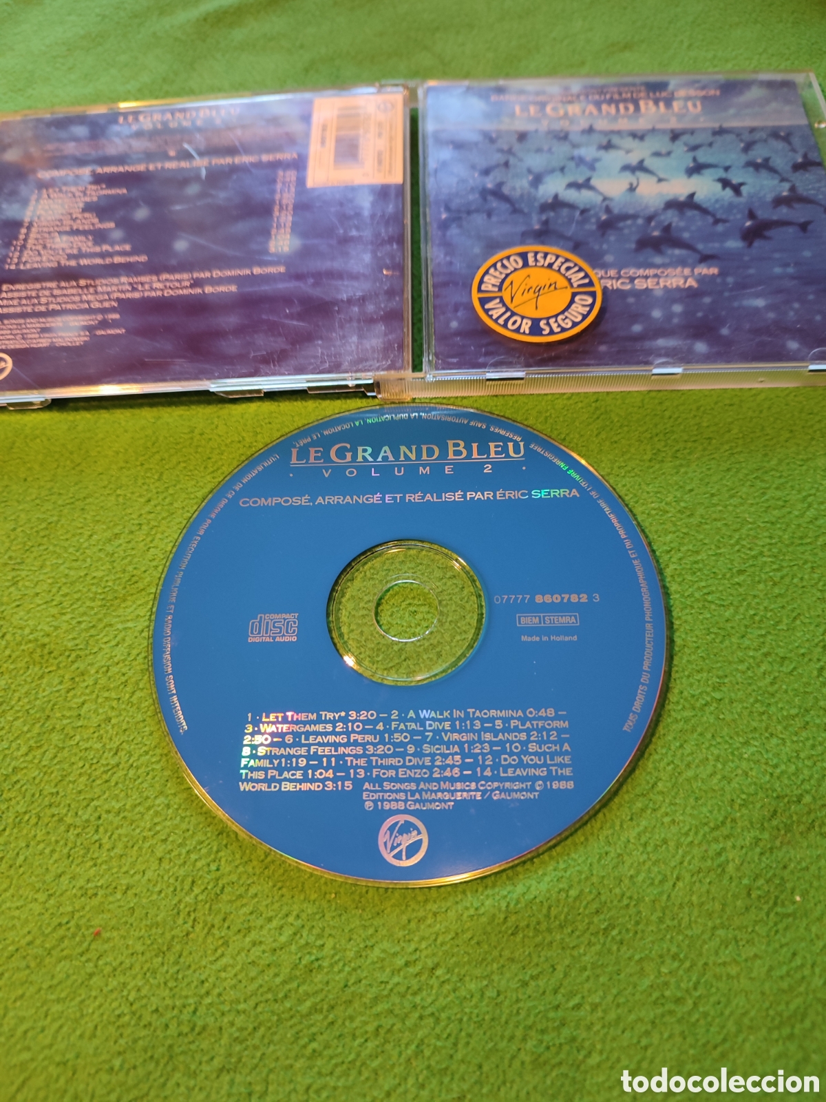 CDs de m&uacute;sica: Eric Serra - Le Grand Bleu Vol 2 - Foto 2