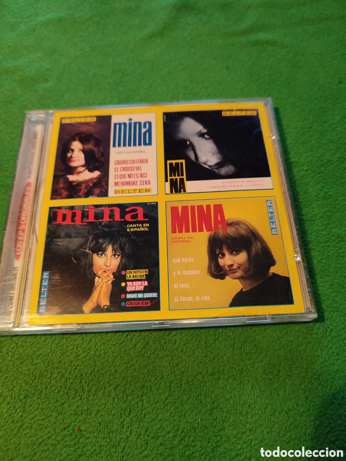 CDs de m&uacute;sica: Mina - Los Eps originales de Belter - Foto 1