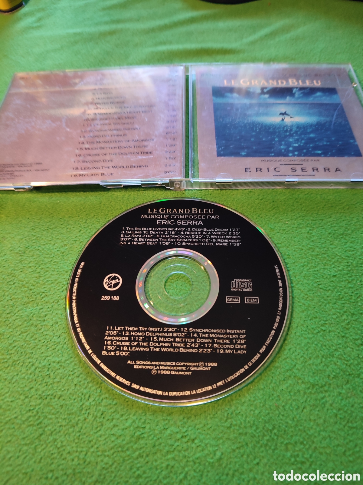 CDs de m&uacute;sica: Eric Serra - Le grand bleu - Foto 2