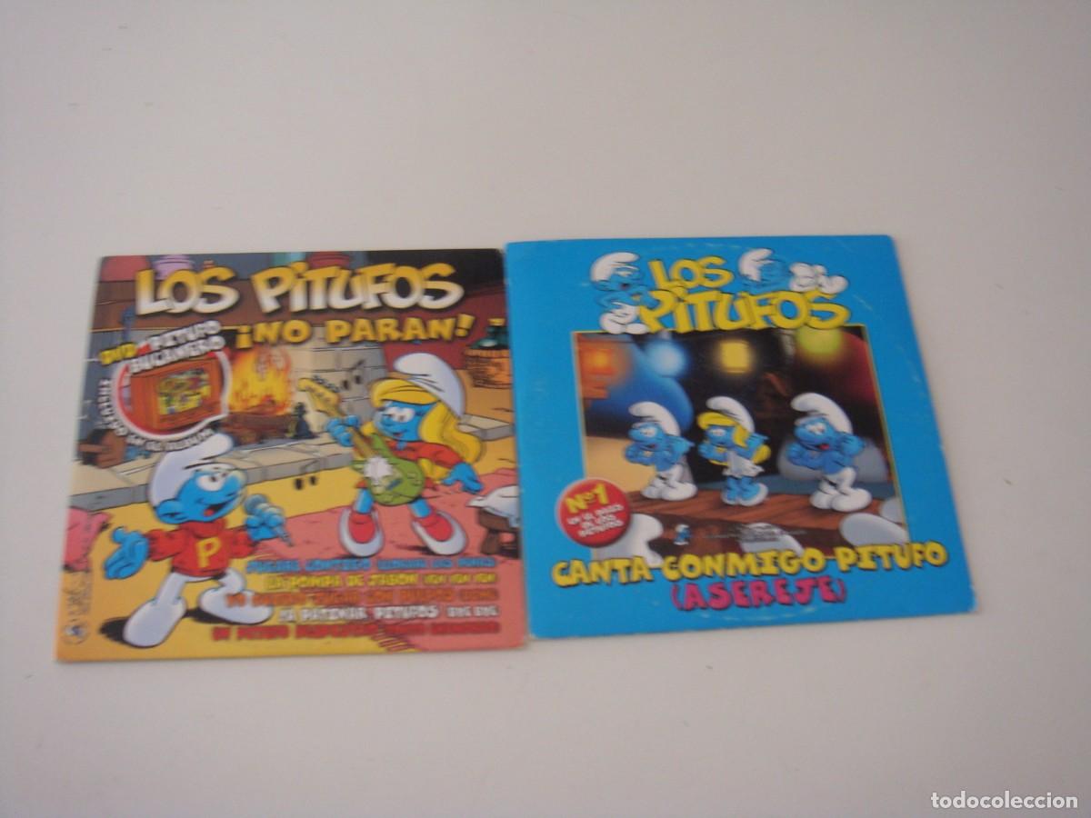 CDs de m&uacute;sica: 2 CD DE LOS PITUFOS - Foto 1