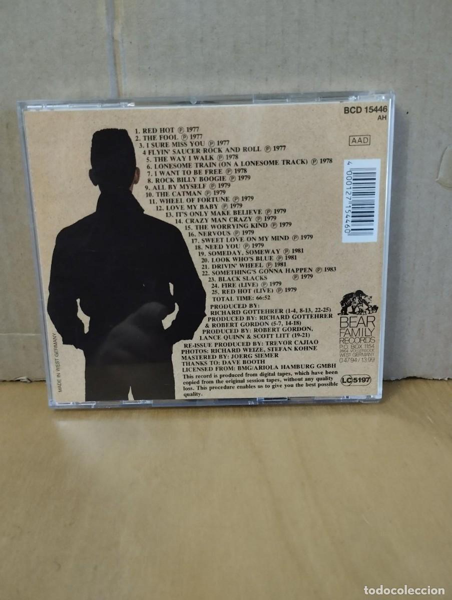 CDs de m&uacute;sica: ROBERT GORDON ---- IS RED HOT - Foto 2
