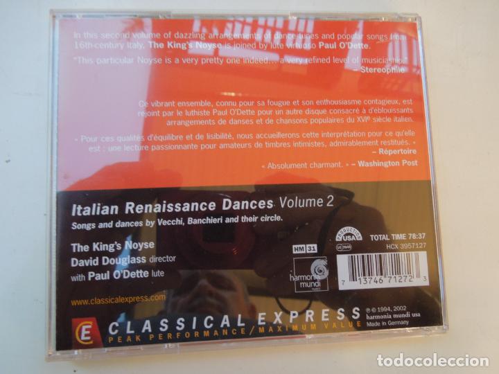 CDs de m&uacute;sica: ITALIAN RENAISSANCE DANCES - VOL 2 CD - Foto 3