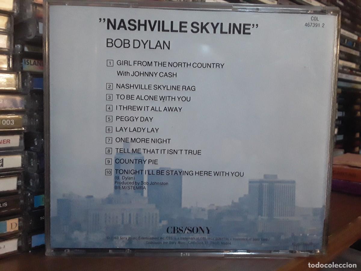 CDs de m&uacute;sica: Bob Dylan &lrm;&ndash; Nashville Skyline - cd - Foto 2