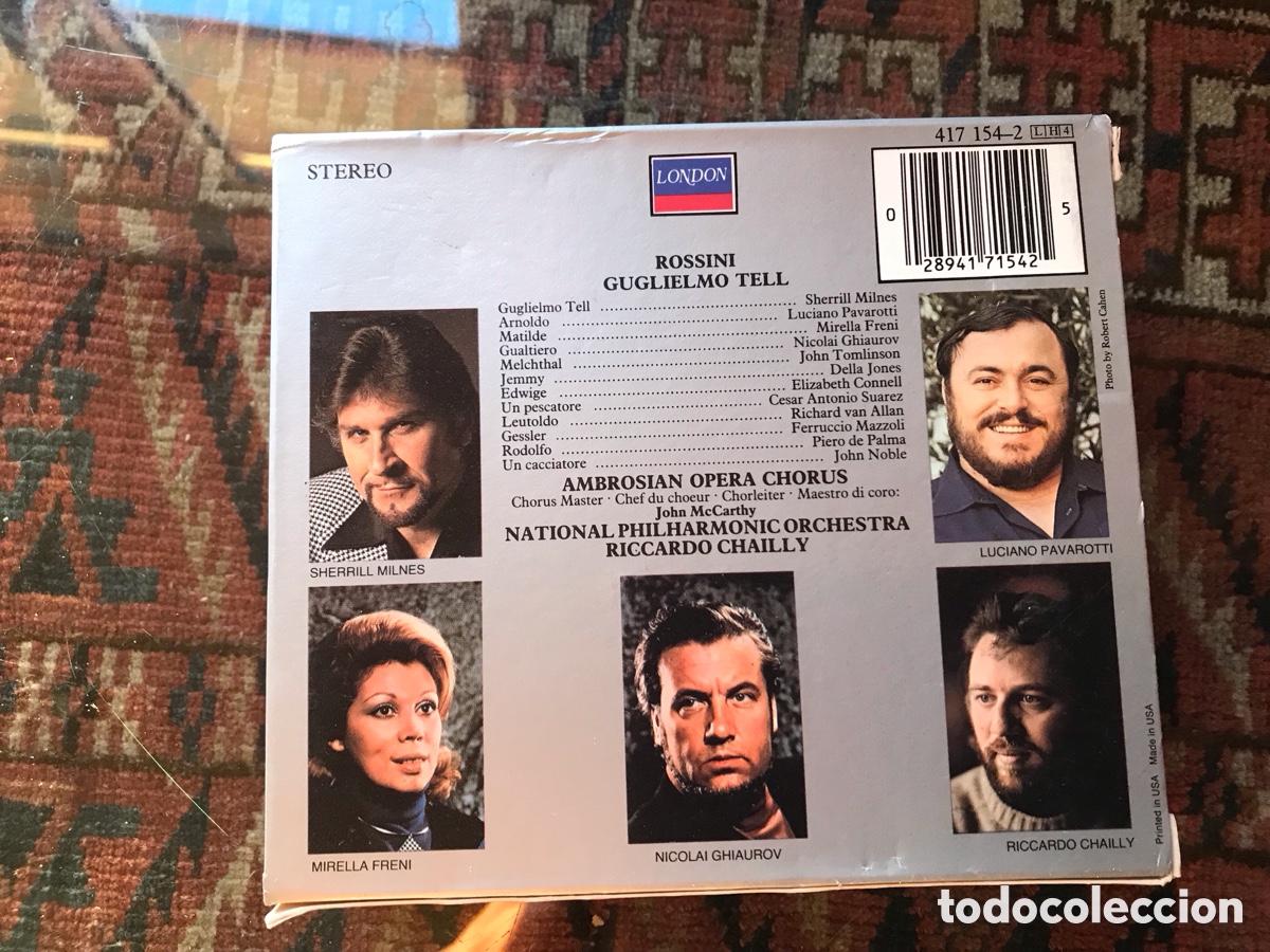 CDs de m&uacute;sica: Rossini. Guglielmo Tell. Decca. - Foto 3