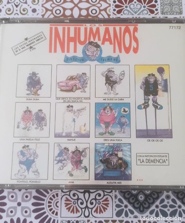 CDs de m&uacute;sica: Pack Los Inhumanos - Directum Tremens - Foto 1