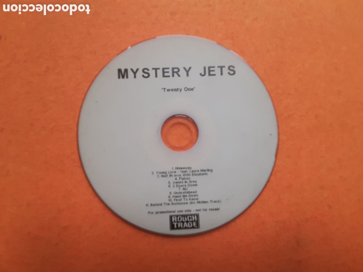 CDs de M&uacute;sica: mistery jets - twenty one - rough trade - promo cd
