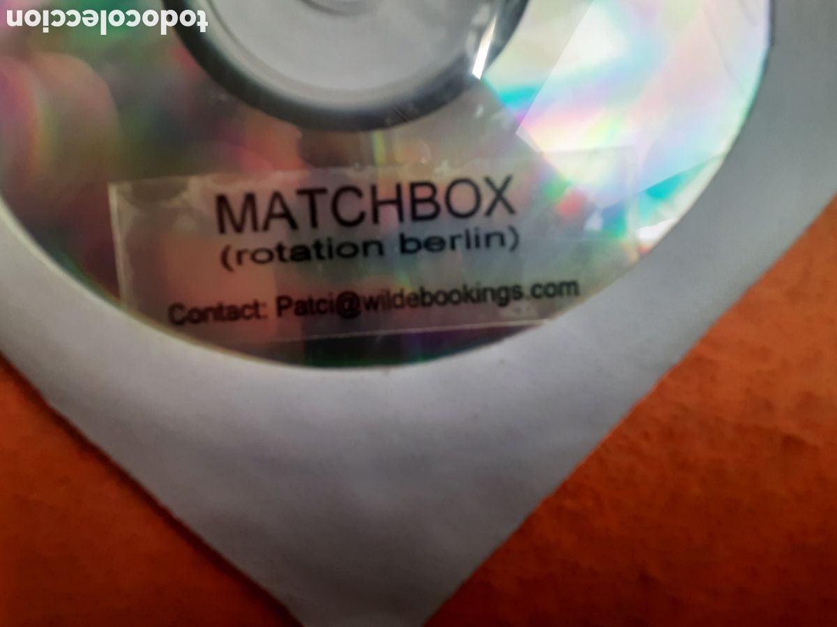 CDs de m&uacute;sica: MATCHBOX - ROTATION BERLIN - PROMO CD - Foto 3