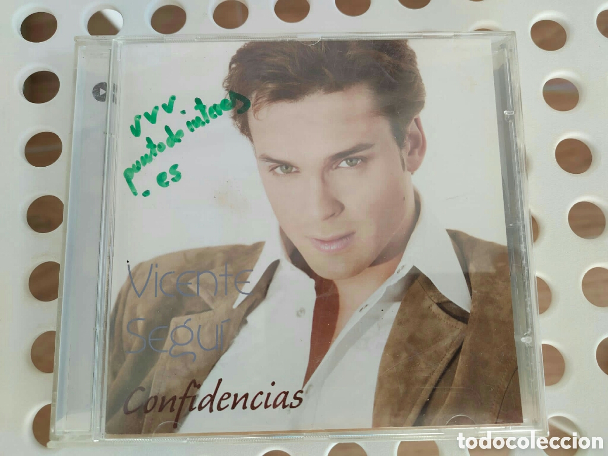 CDs de m&uacute;sica: Vicente segu&iacute; CD confidencias - Foto 1