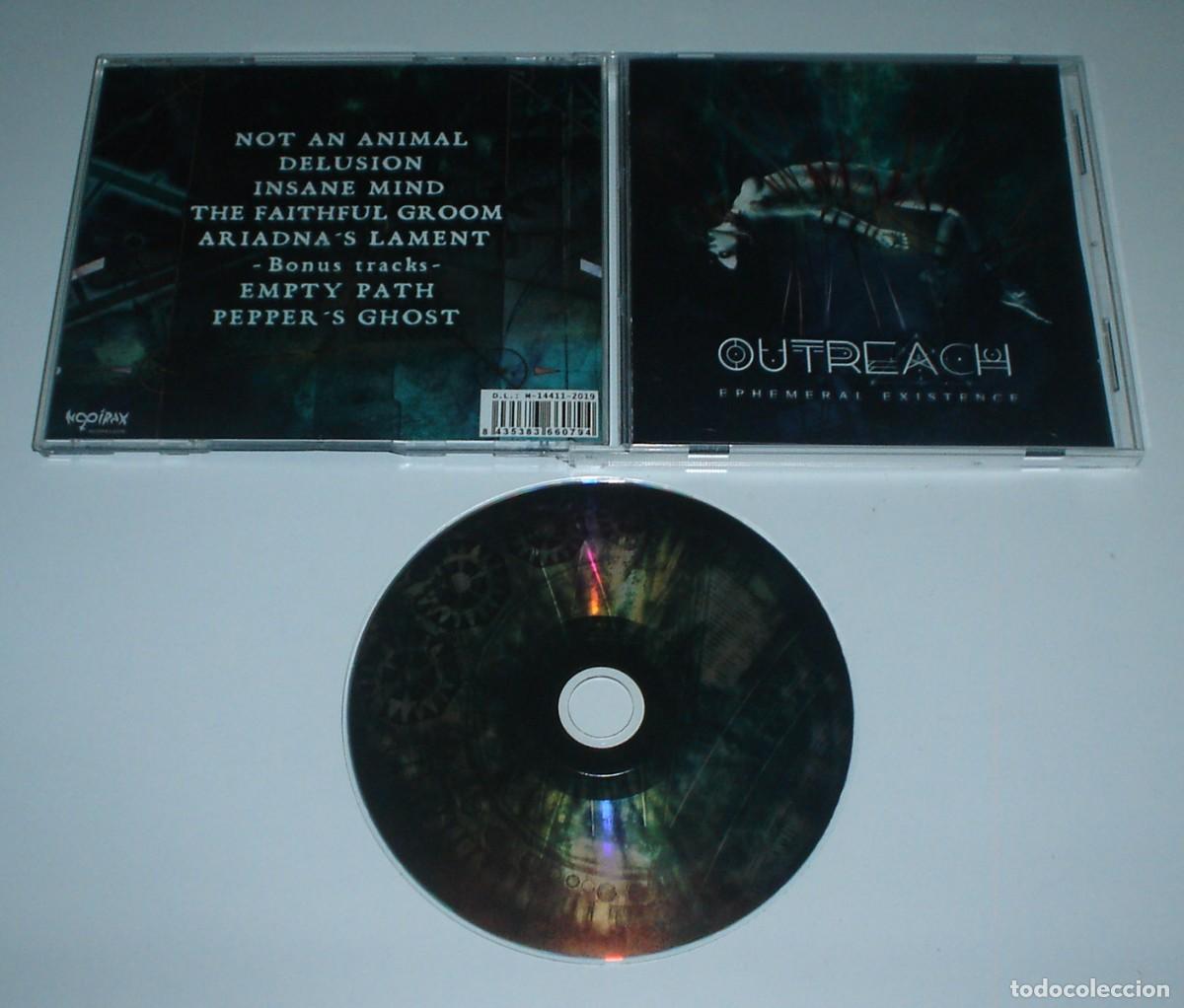 CDs de m&uacute;sica: CD OUTREACH - EPHEMERAL EXISTENCE - Foto 2