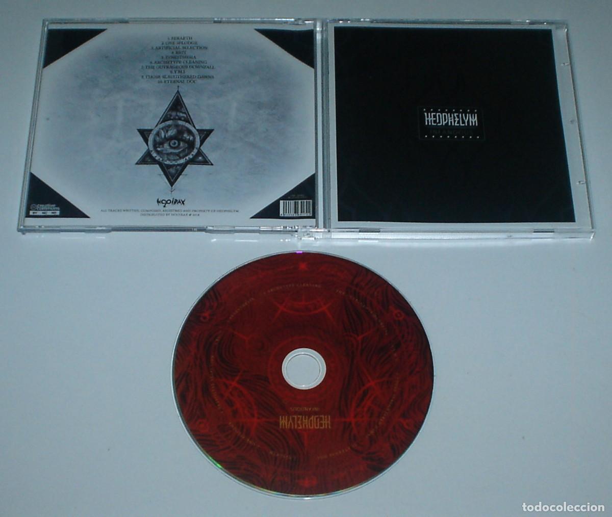 CDs de m&uacute;sica: CD HEDPHELYM - INFANDOUS - Foto 2