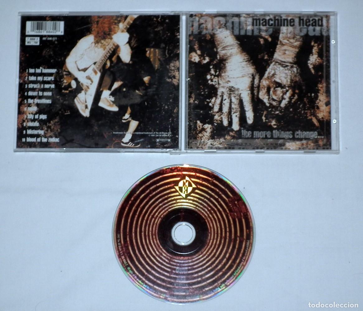 CDs de m&uacute;sica: CD MACHINE HEAD - THE MORE THINGS CHANGE - Foto 2