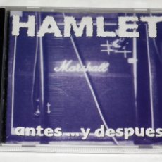 CDs de Música: CD HAMLET - ANTES... Y DESPUES