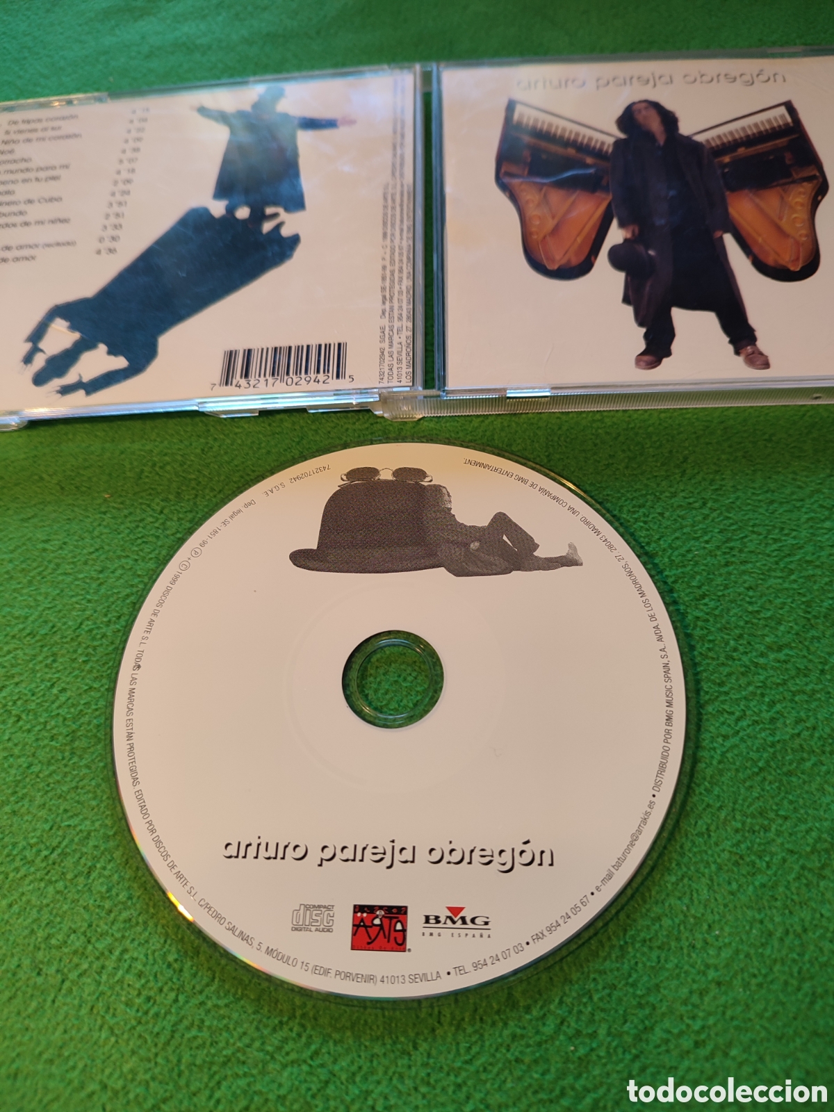 CDs de m&uacute;sica: Arturo Pareja Obreg&oacute;n - Same - Foto 2