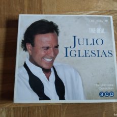 CDs de Música: 3 CD JULIO IGLESIAS THE REAL. THE ULTIMATE COLLECTION. DISCOS COMO NUEVOS