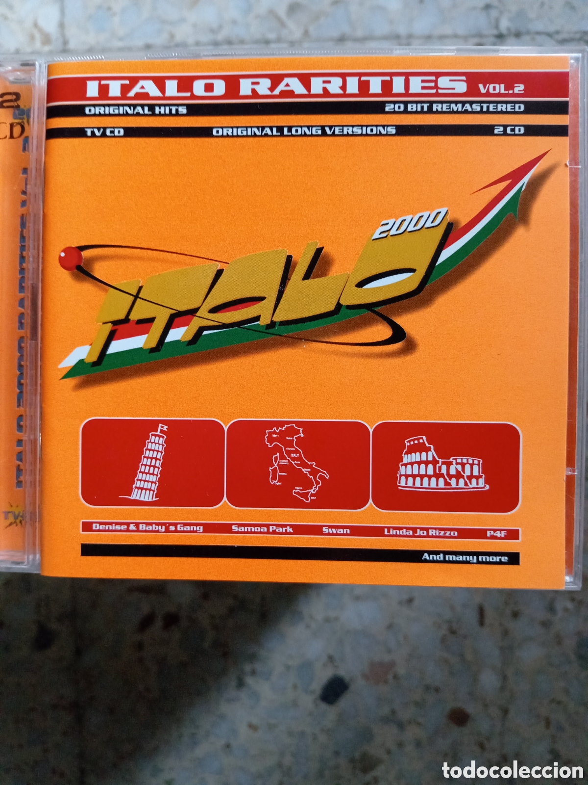 CDs de m&uacute;sica: 2 CD ITALO 2000 RARITIES VOL 2 - Foto 1