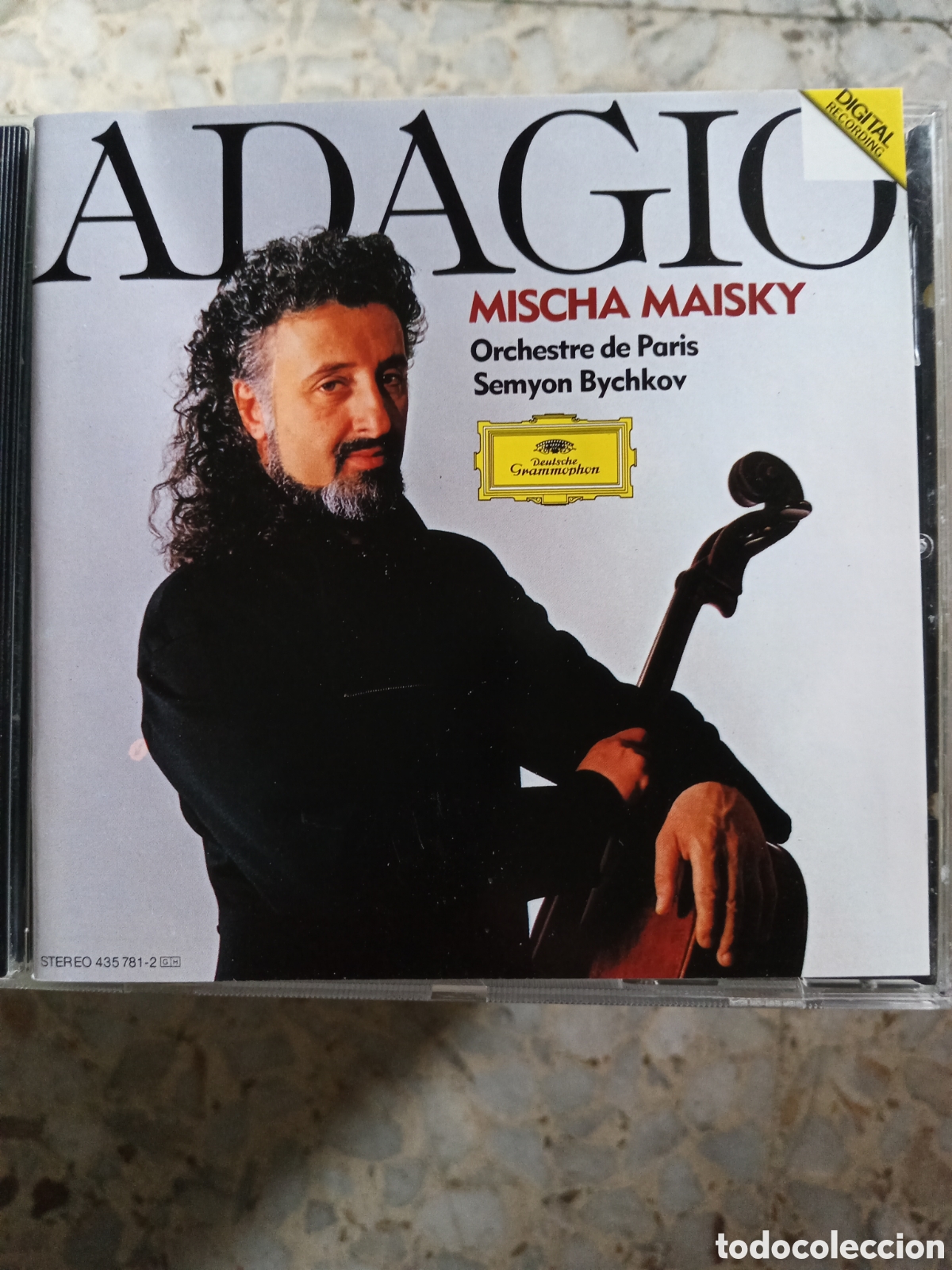 CDs de m&uacute;sica: CD ADAGIO MISCHA MAISKY SEMYON BYCHKOV - Foto 1