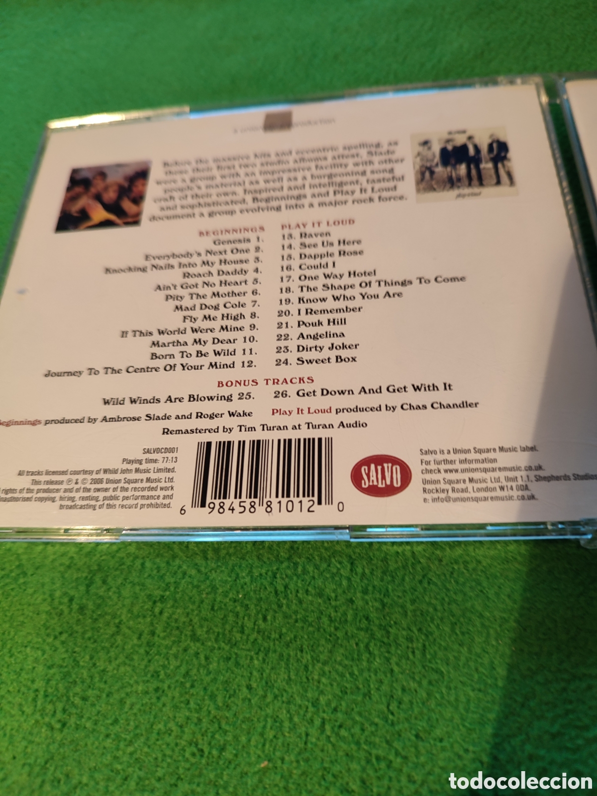 CDs de m&uacute;sica: Slade - Beginnings + Play It loud - Foto 3