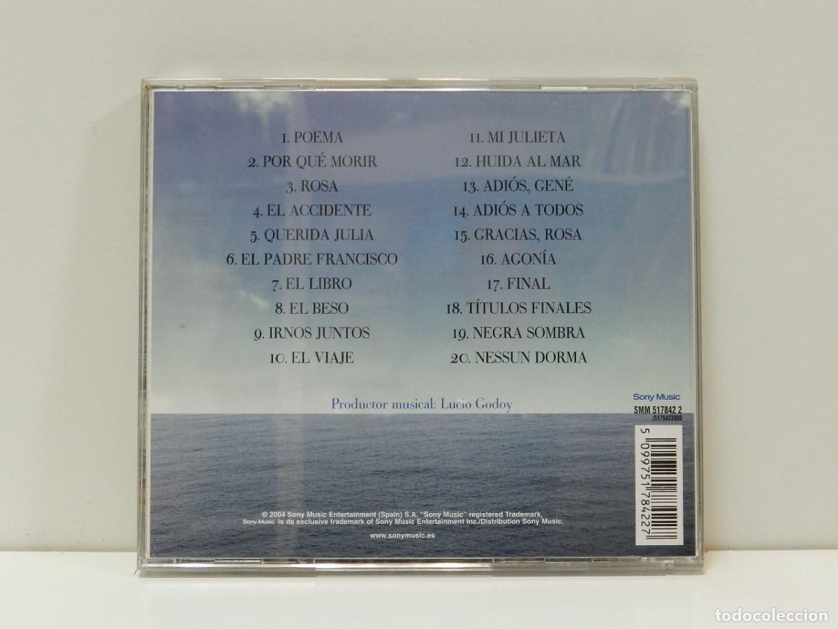 CDs de m&uacute;sica: DISCO CD. Alejandro Amen&aacute;bar &ndash; Mar Adentro. COMPACT DISC. - Foto 2