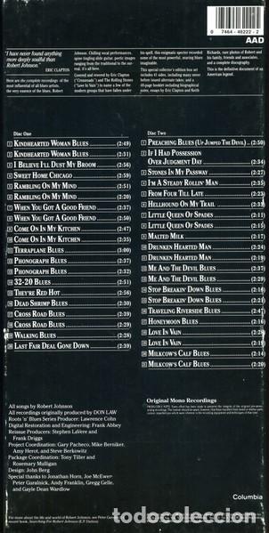 CDs de m&uacute;sica: Robert Johnson &ndash; The Complete Recordings - Box Set - 2 x CD + Libreto - Foto 2