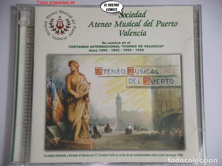 CD di Musica: Sociedad Ateneo Musical del Puerto, Valencia, I. Coll Ballesteros, 2 CD Edivox 1999 Certamen, exc es