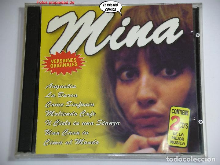 CDs de m&uacute;sica: Mina, &Eacute;xitos, doble, 2 CD, Disquer&iacute;a, Send Music, 2001 - Foto 1