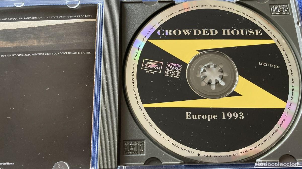 CDs de m&uacute;sica: CROWDED HOUSE - LIVE EUROPE 1993 - CD - Foto 3