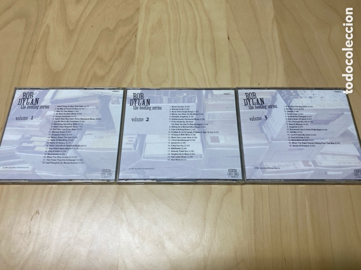 CDs de m&uacute;sica: Bob Dylan - The Bootleg Series [rare & unreleased] (3 CD) - Foto 2