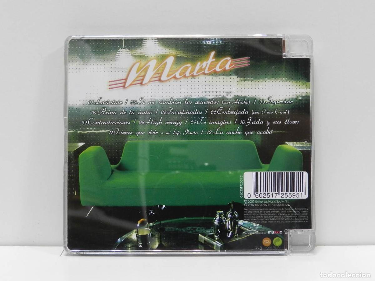 CDs de m&uacute;sica: DISCO CD. Marta &ndash; Miss S&aacute;nchez. COMPACT DISC. - Foto 2