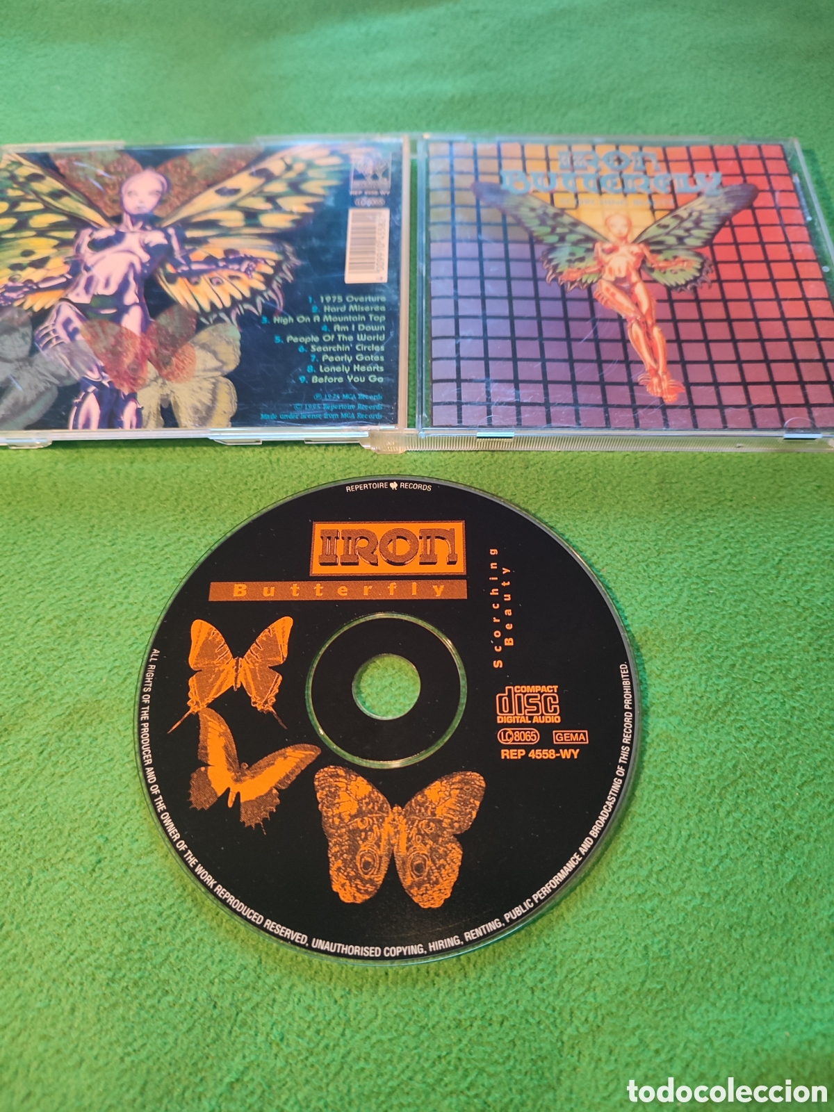 CDs de m&uacute;sica: Iron Butterfly - Scorching beauty - Foto 2
