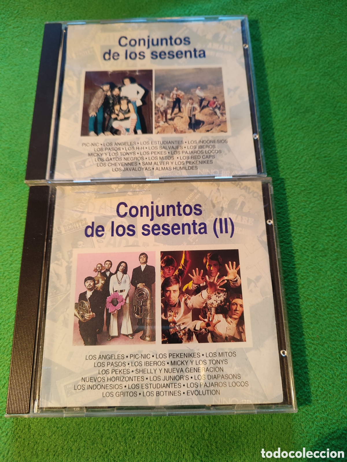 CDs de m&uacute;sica: Conjuntos de los sesenta 1 y 2 - Varios - Foto 1