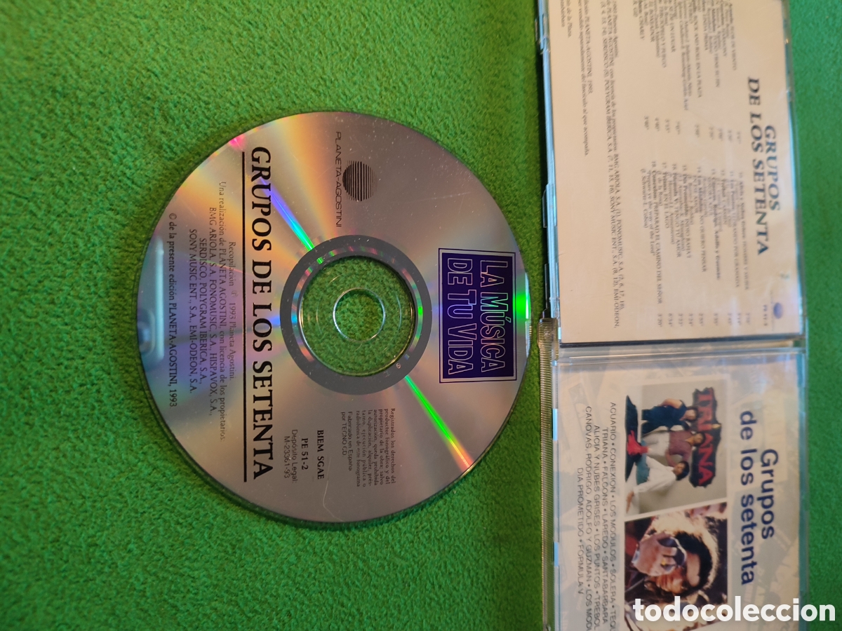 CDs de m&uacute;sica: Grupos de los setenta - Varios - Foto 2