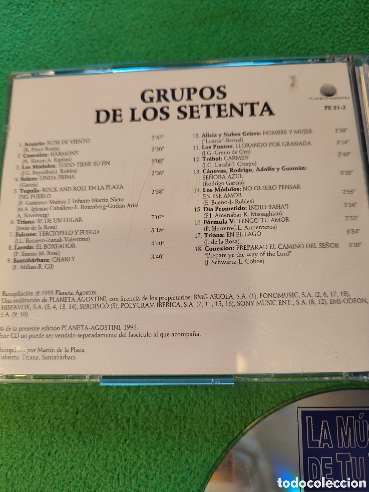 CDs de m&uacute;sica: Grupos de los setenta - Varios - Foto 3