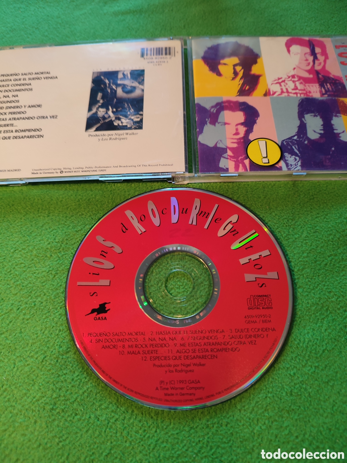 CDs de m&uacute;sica: Los Rodr&iacute;guez - Sin documentos - Foto 2